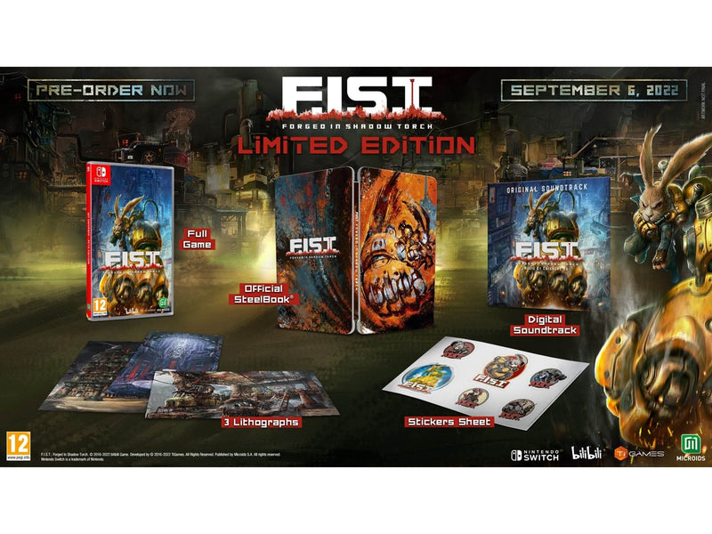 F.I.S.T.: Forged In Shadow Torch - Nintendo Switch - Action/Abenteuer - PEGI 12