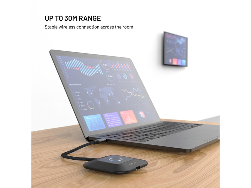 FIXED AirLink Wireless USB-C/HDMI Sender Black