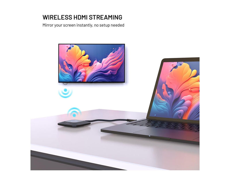 FIXED AirLink Wireless USB-C/HDMI Sender Black