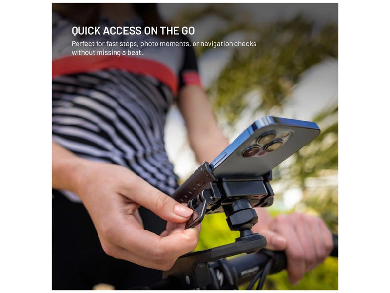 FIXED Bikee Plus Vista Bike Mount with Smart Lock Black