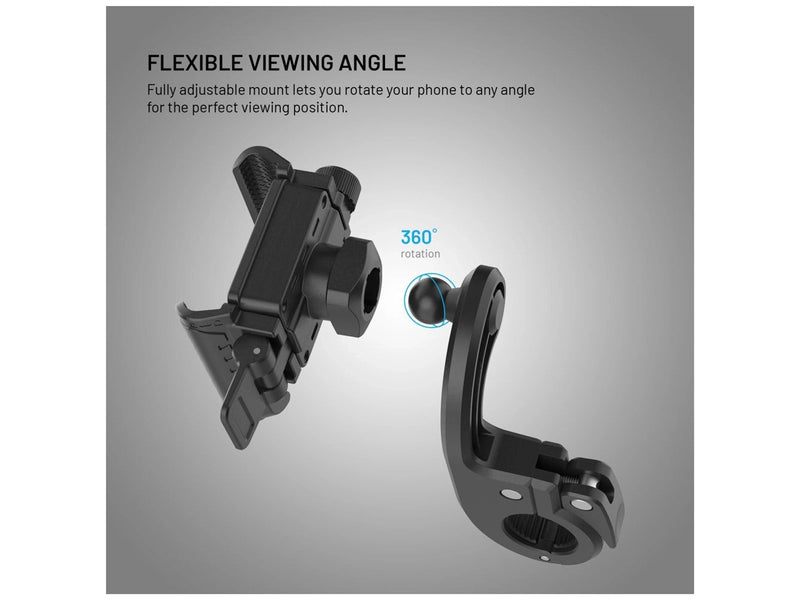 FIXED Bikee Plus Vista Bike Mount with Smart Lock Black
