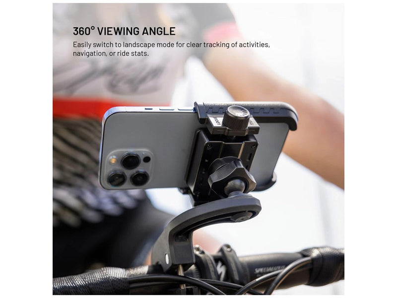 FIXED Bikee Plus Vista Bike Mount with Smart Lock Black