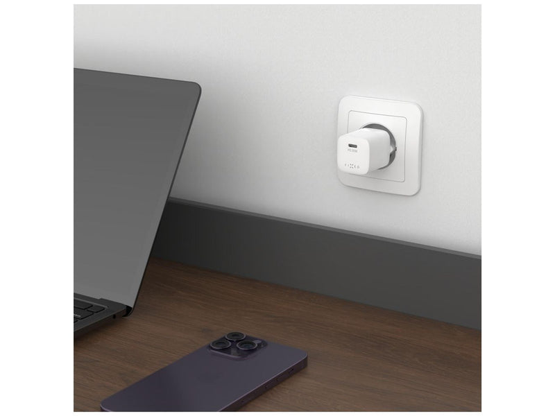 FIXED Fast Mini Home Charger 20W USB-C PD White