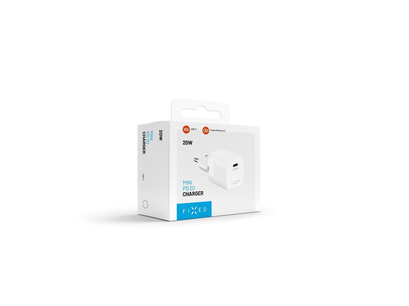 FIXED Fast Mini Home Charger 20W USB-C PD White