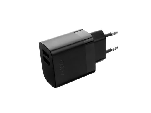 FIXED Home Charger 2xUSB-A 17W Black