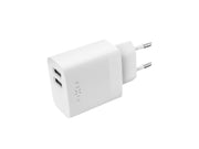 FIXED Home Charger 2xUSB-A 17W White