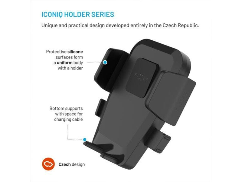 FIXED Iconiq Lock Airvent Car Mount - Black