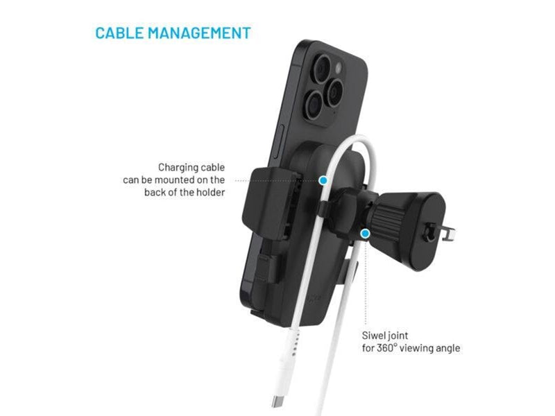 FIXED Iconiq Lock Airvent Car Mount - Black