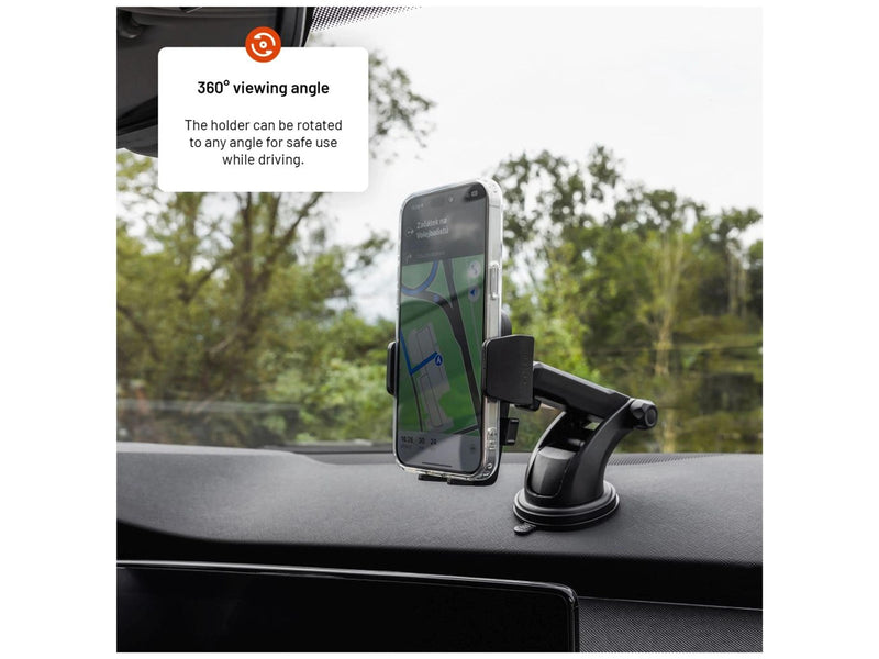 FIXED Iconiq XXL Windshiled/Dashboard Car Mount Black