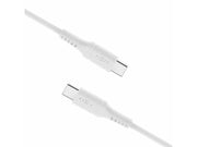 FIXED LIQUID Silicone - 60W - USB-C <-> USB-C - 2m - Weiß