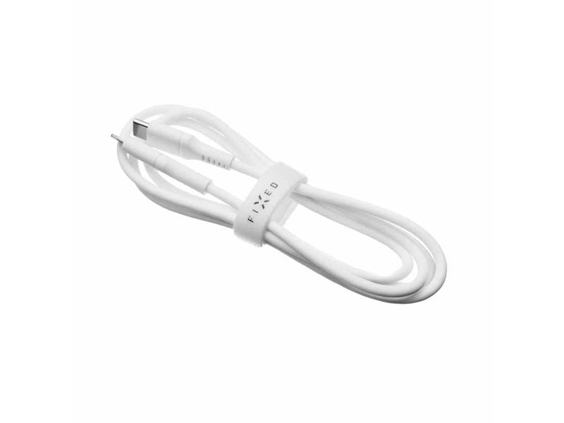 FIXED LIQUID Silicone - 60W - USB-C <-> USB-C - 2m - Weiß