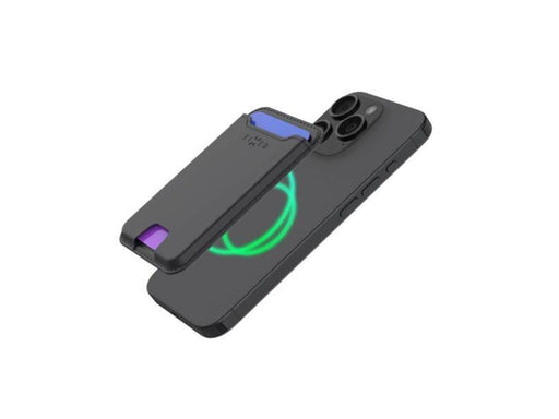 FIXED Mag Wallet Tracker for Apple Find My iPhone - Black