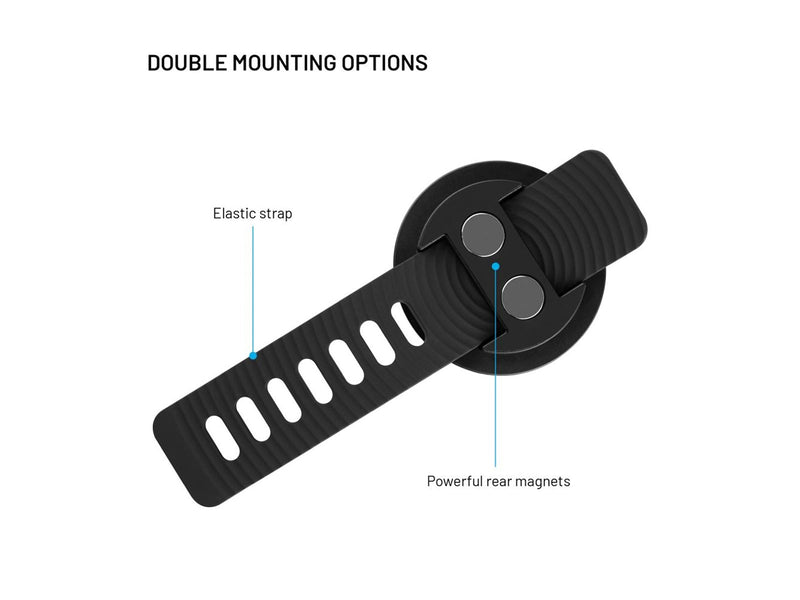 FIXED MagGrip Active Handlebar Smartphone Holder Black