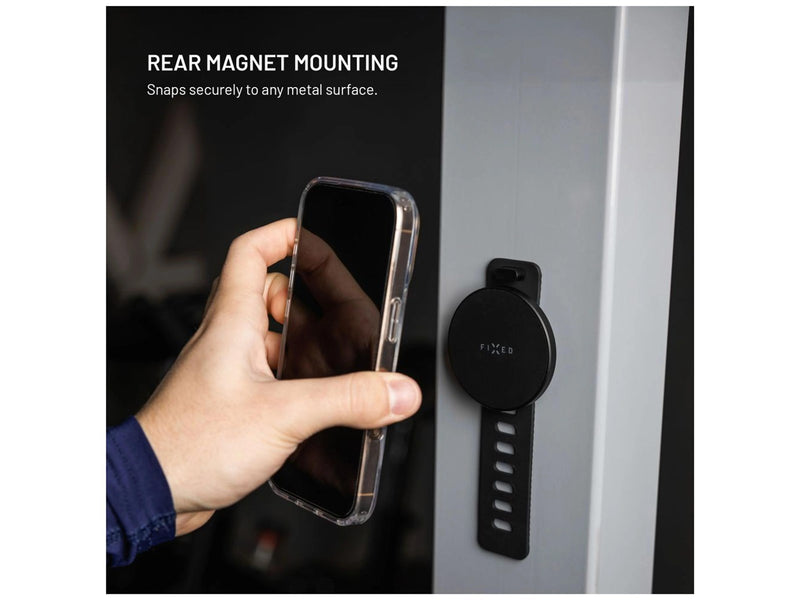 FIXED MagGrip Active Handlebar Smartphone Holder Black