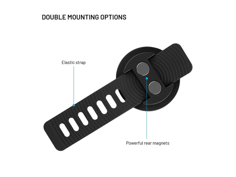 FIXED MagGrip Active Handlebar Smartphone Holder Black