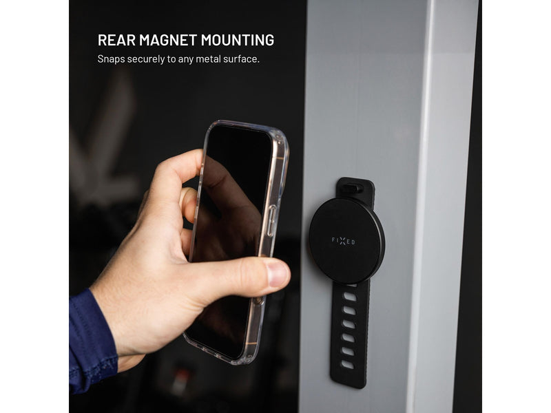 FIXED MagGrip Active Handlebar Smartphone Holder Black
