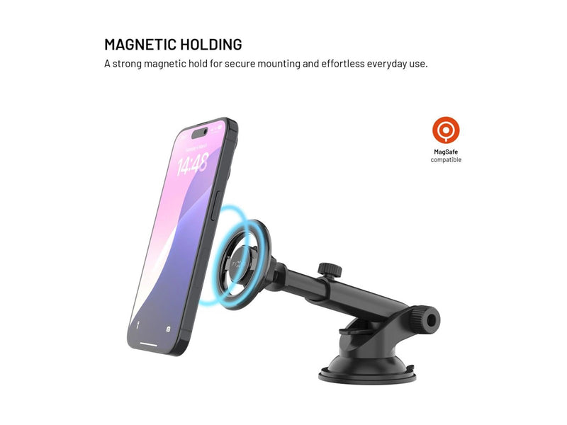 FIXED MagMount XL Windshield Car Mount Black