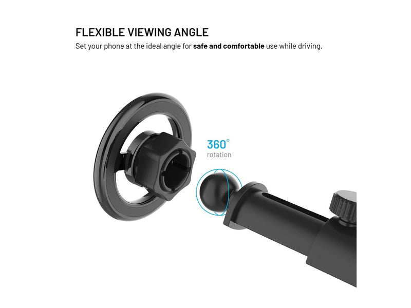FIXED MagMount XL Windshield Car Mount Black