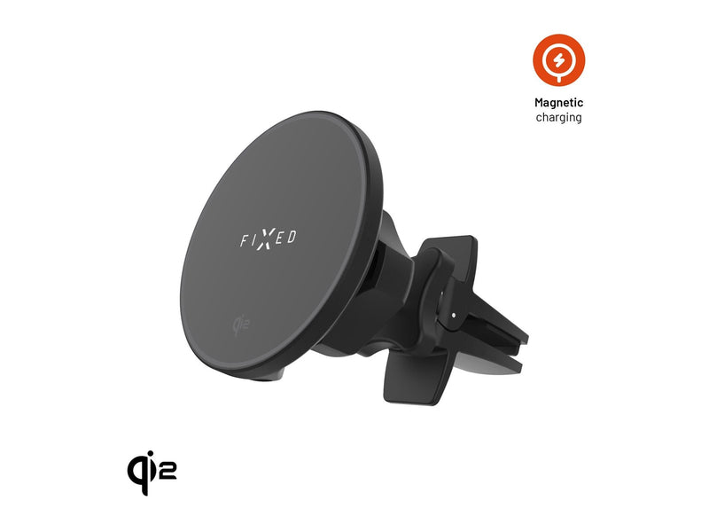 FIXED MagRound2 15W Airvent Car Mount Black