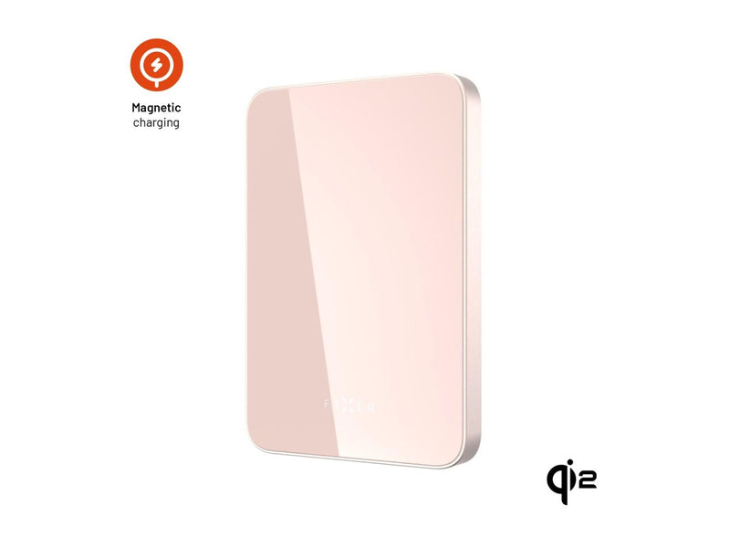 FIXED MagZen 5 Crystal Qi2 standard 5000 mAh Pink - 5000 mAh