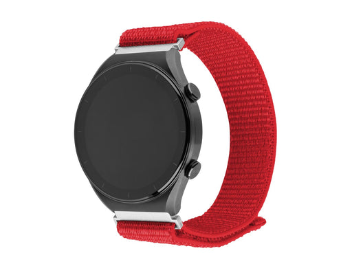 FIXED Nylon Strap for Smartwatch Universal 20 mm Red