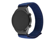 FIXED Nylon Strap for Smartwatch Universal 22 mm Blue