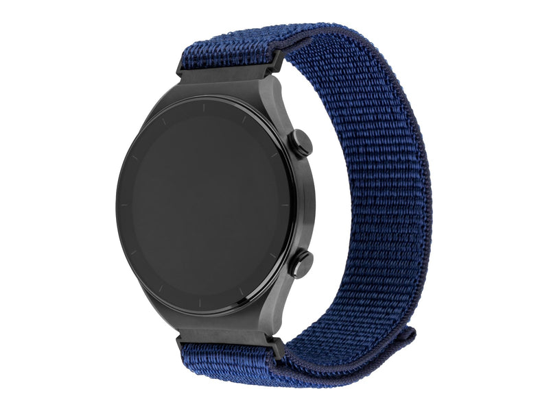 FIXED Nylon Strap for Smartwatch Universal 22 mm Blue