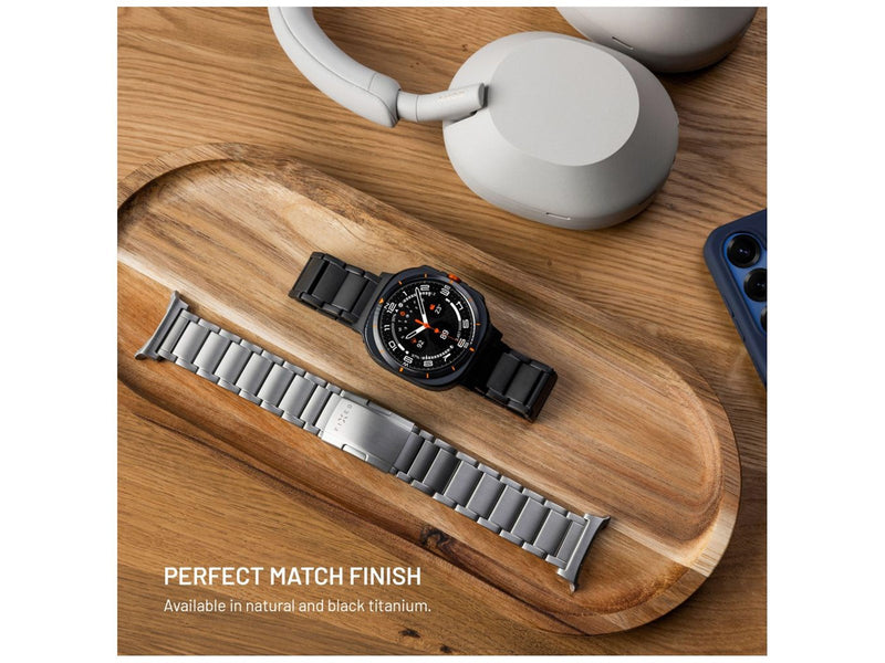 FIXED Titanium Strap for Garmin QuickFit 22mm Black