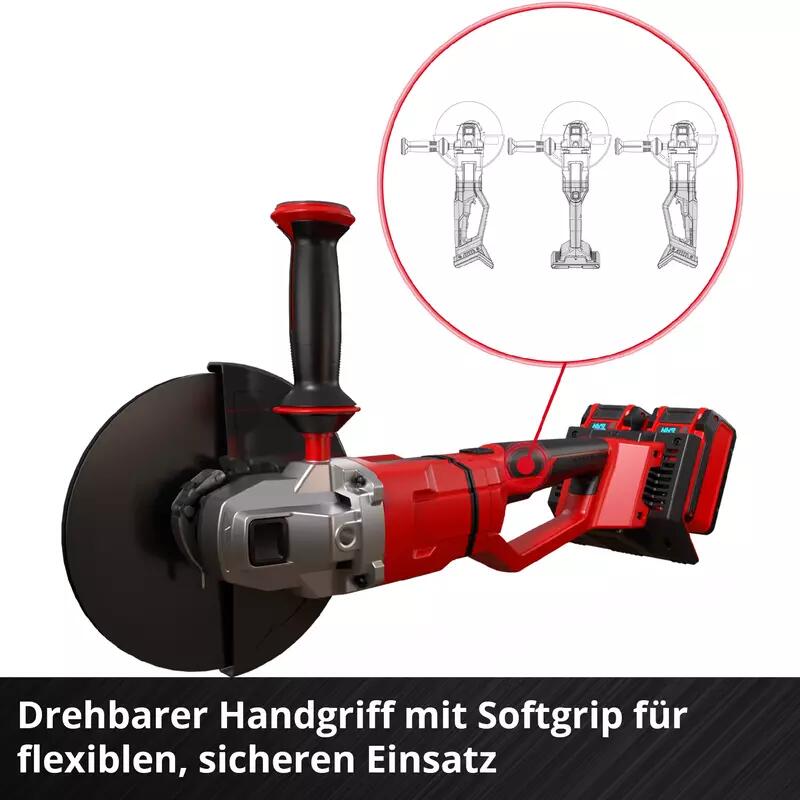 Einhell Akku-Winkelschleifer AXXIO 36/230 Q (4431160)