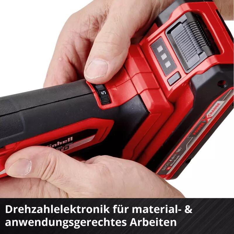 Einhell Akku-Winkelschleifer VARRITO (4465160)
