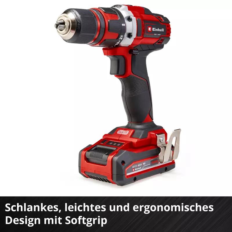 Einhell Akku-Bohrschrauber TE-CD 18/40 Li-Solo (4513925)