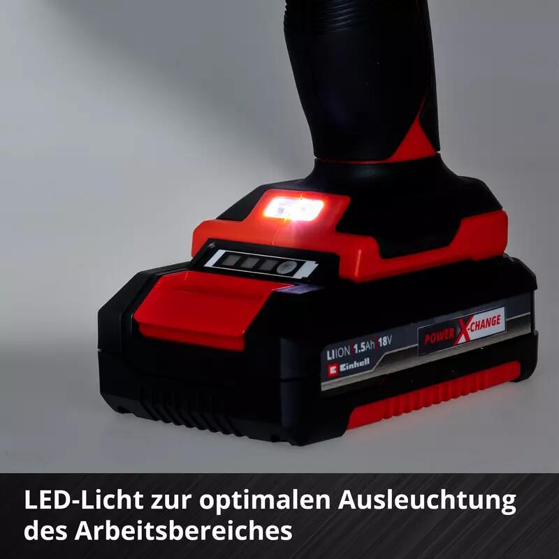 Einhell Akku-Bohrschrauber TC-CD 18/35 Li (1x1,5 Ah)