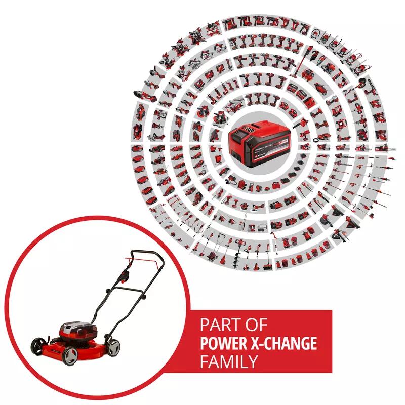 Einhell Akku-Rasenmäher GE-CM 36/48 Li M-Solo (3413054)