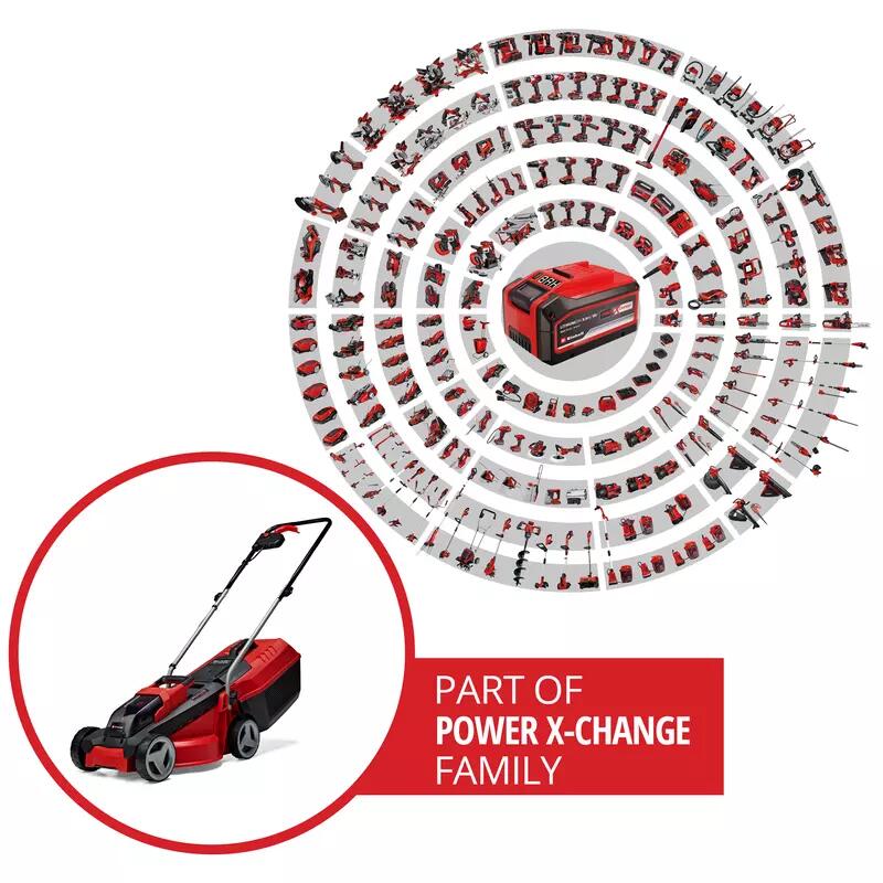 Einhell Akku-Rasenmäher GE-CM 18/30 Li (1x3,0Ah) (3413155)