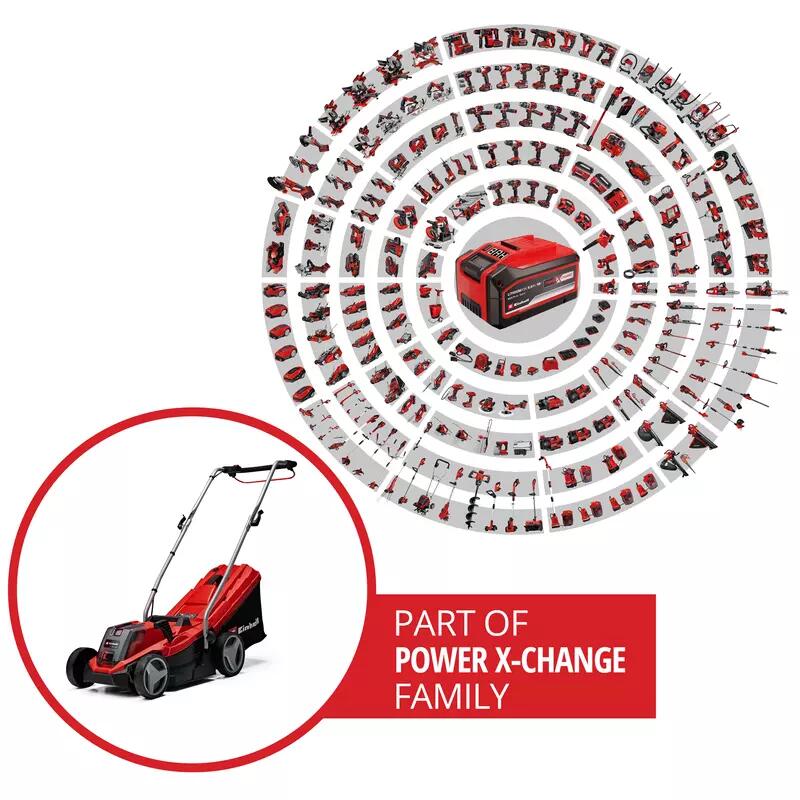 Einhell Akku-Rasenmäher GE-CM 18/33 Li (1x4,0Ah) (4513939)