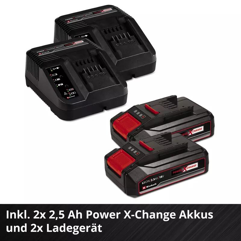 Einhell Akku-Rasenmäher GE-CM 36/33 Li (2x2,5Ah) (3413210)