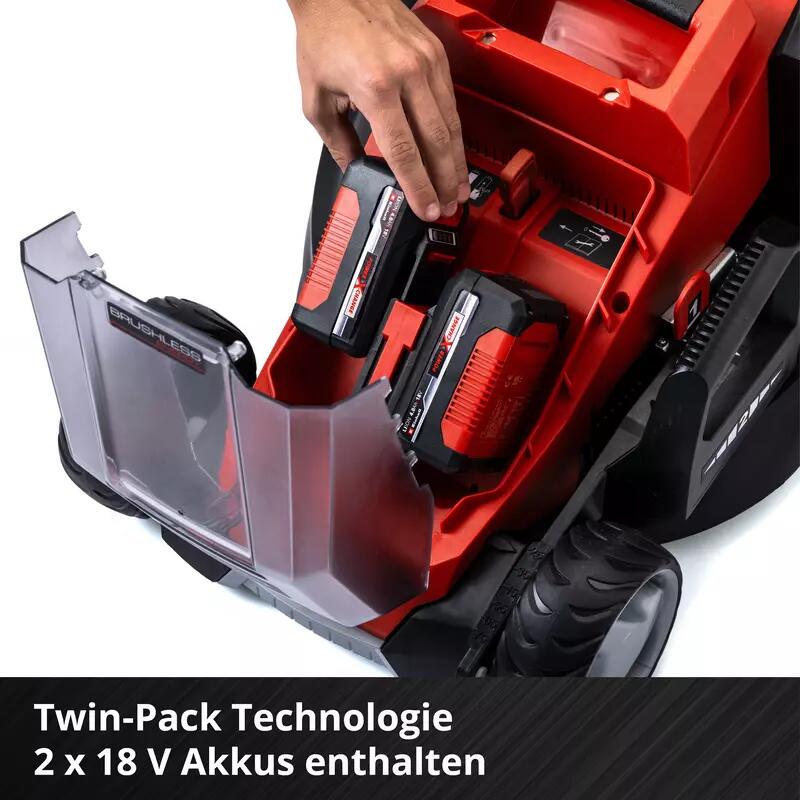 Einhell Akku-Rasenmäher GE-CM 36/36 Li (2x4,0Ah) (3413230)