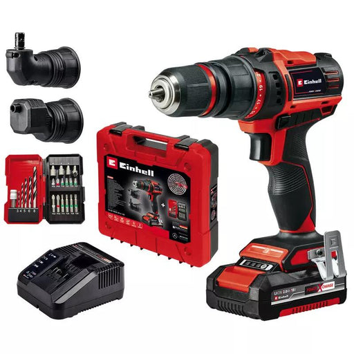 Einhell Akku-Bohrschrauber TE-CD 18/45 3X-Li +22 1x2,0Ah (4513990)