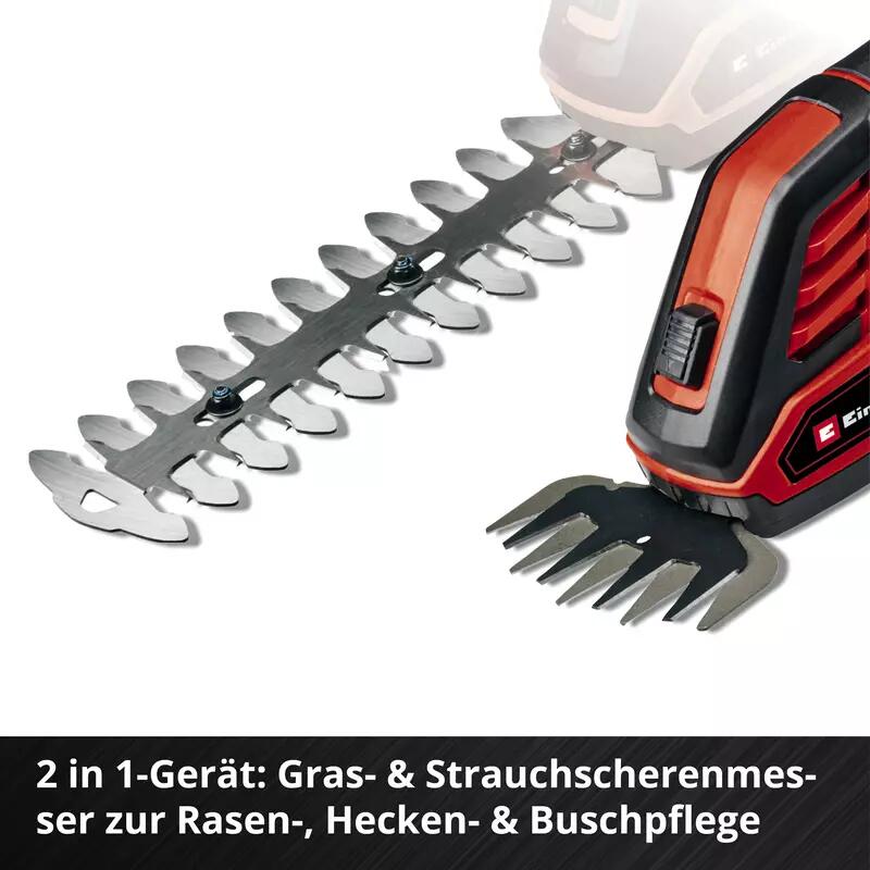 Einhell Akku-Gras- und Strauchschere GE-CG 18/100 Li T-Solo (3410310)
