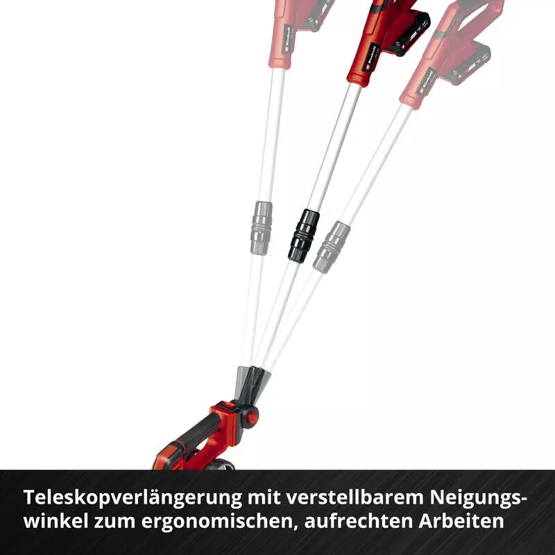 Einhell Akku-Gras- und Strauchschere GE-CG 18/100 Li T-Solo (3410310)