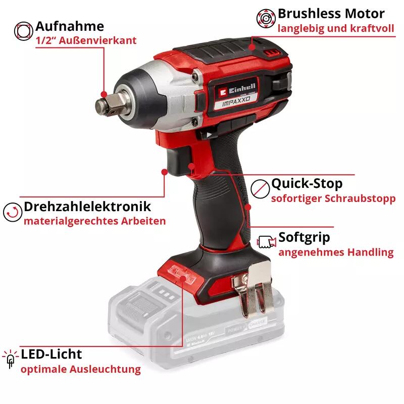 Einhell Akku-Bohrschrauber-Set IMPAXXO 18/230 (4510080)
