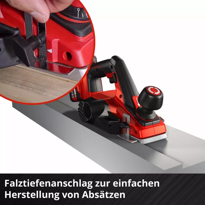 Einhell Akku-Hobel TE-PL 18/82 Li - Solo (4345400)