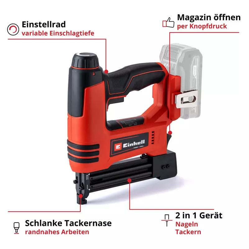 Einhell Akku-Nagler TE-CN 18 Li - Solo (4257790)