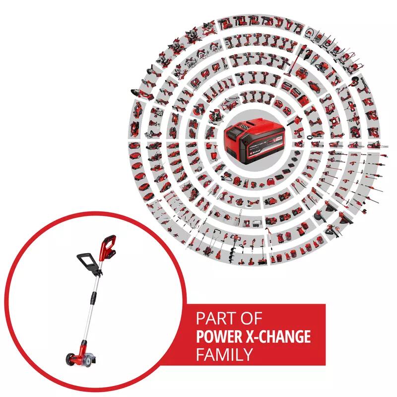 Einhell Akku-Fugenreiniger GC-CC 18 Li Kit (1x2,0Ah) (3424051)