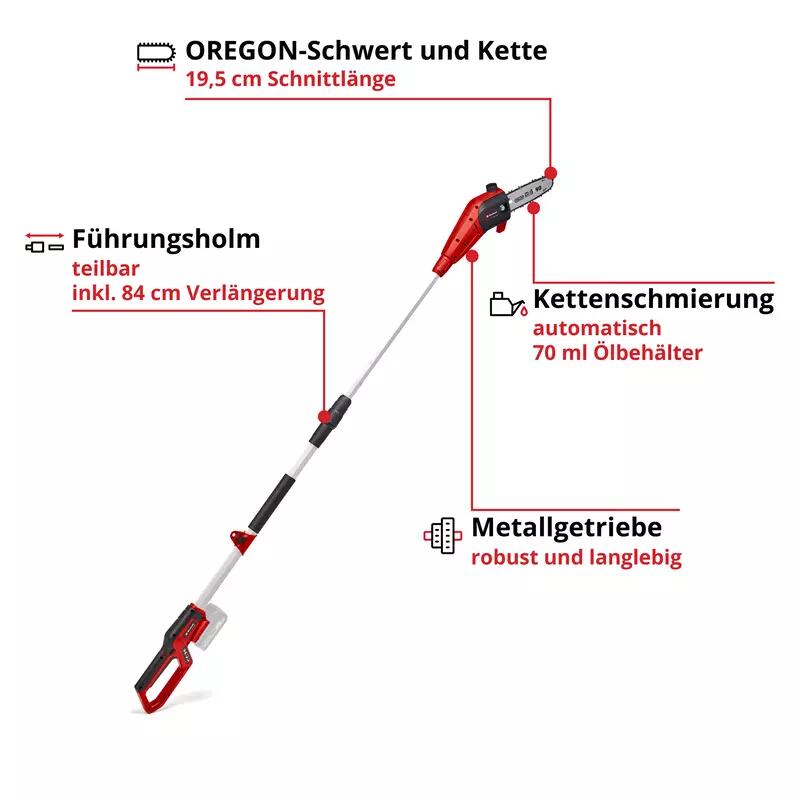 Einhell Akku-Hochentaster GC-LC 18/20 Li T-Solo (3410581)
