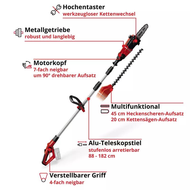 Einhell Akku-Multifunktionswerkzeug GE-HC 18 Li T-Solo (3410800)