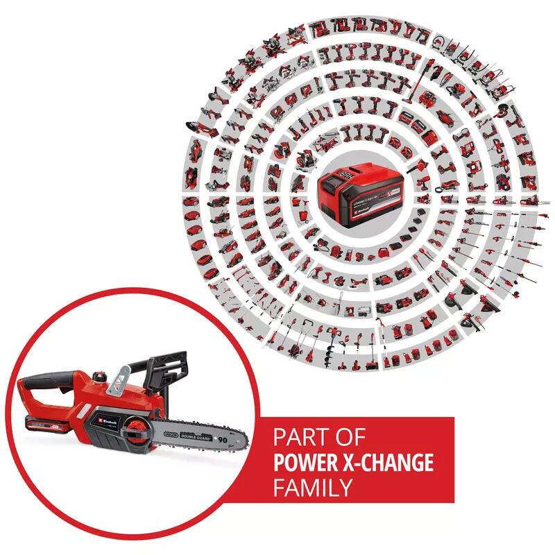 Einhell Akku-Kettensäge GE-LC 18/25-1 Li Kit (1x3,0Ah) (4501760)