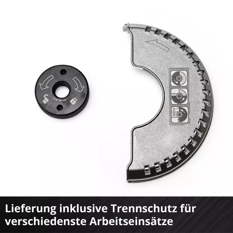 Einhell Akku-Winkelschleifer TE-AG 18/115 Q Li Solo (4431165)