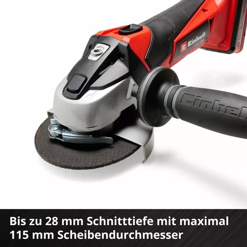 Einhell Akku-Winkelschleifer TE-AG 18/115 Li-Solo (4431110)