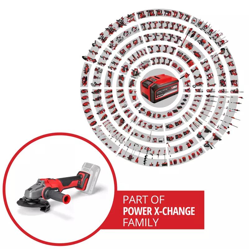 Einhell Akku-Winkelschleifer AXXIO 18/125 Q (4431151)